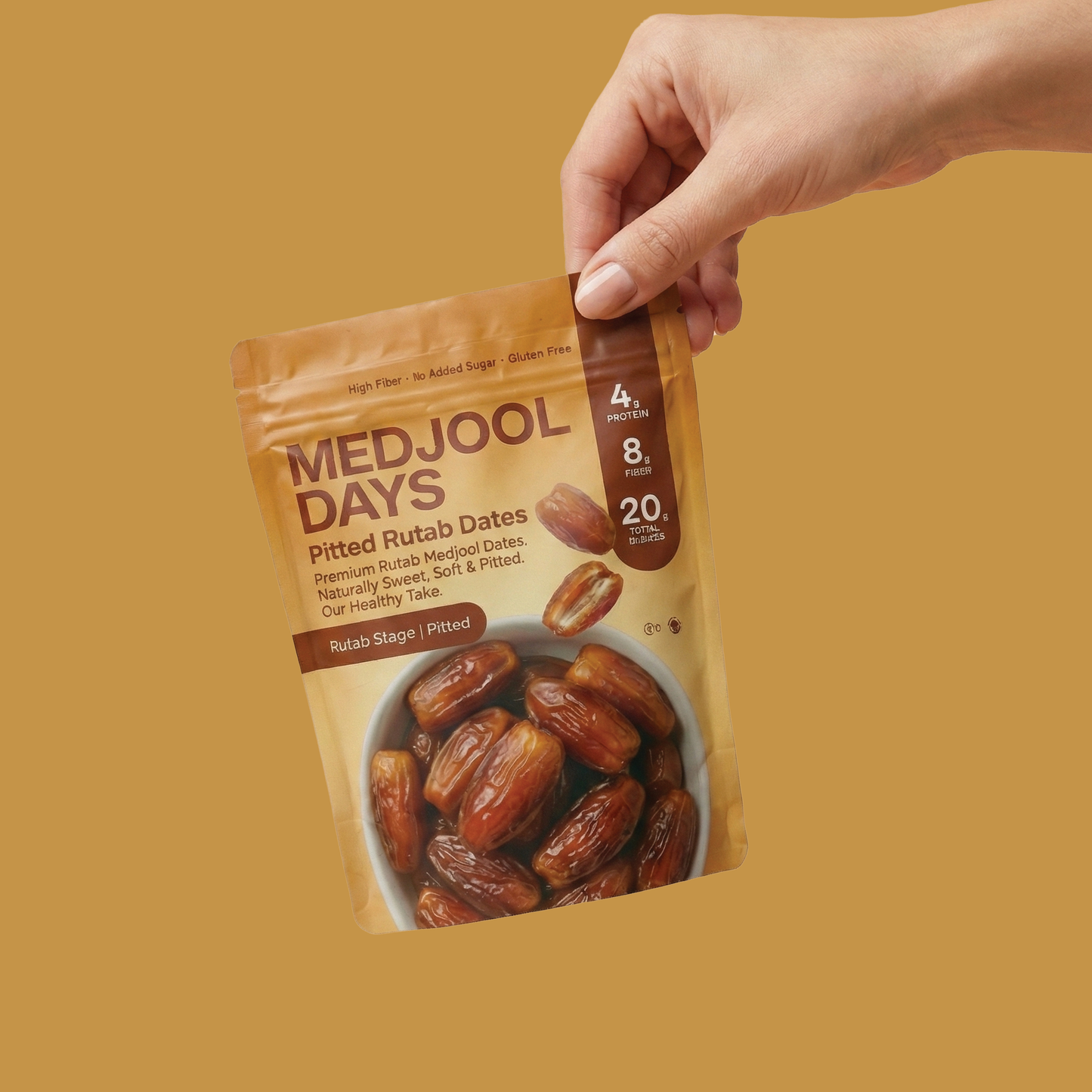 Pitted Rutab Medjool Dates