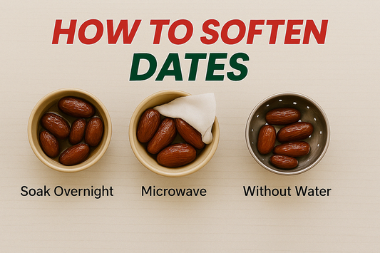 How to Soften Dates (With or Without Water)