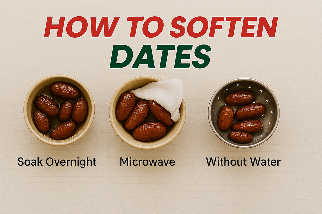 How to Soften Dates (With or Without Water)
