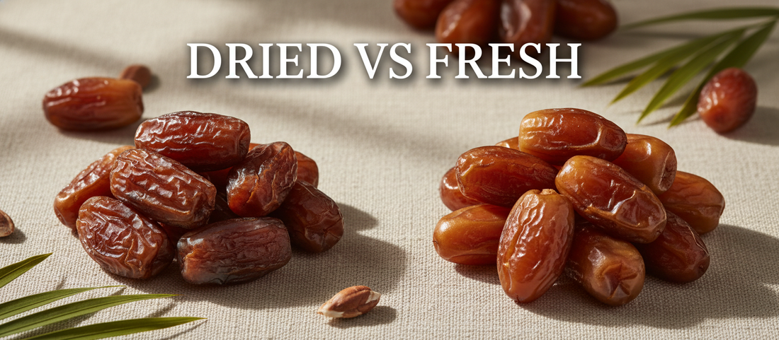 Dried Dates vs Fresh Dates: A Complete Guide to Their Differences and Benefits