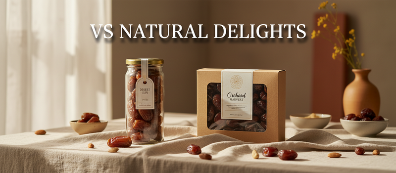 Natural Delights vs Medjool Days: What is the healthiest brand of dates?