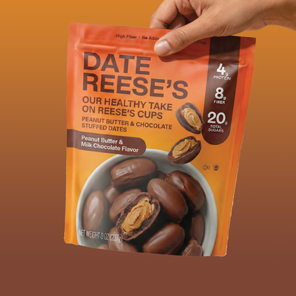 Date Reese's Peanut Butter & Chocolate Stuffed
