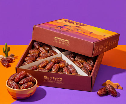 Soft Rutab Medjool Dates