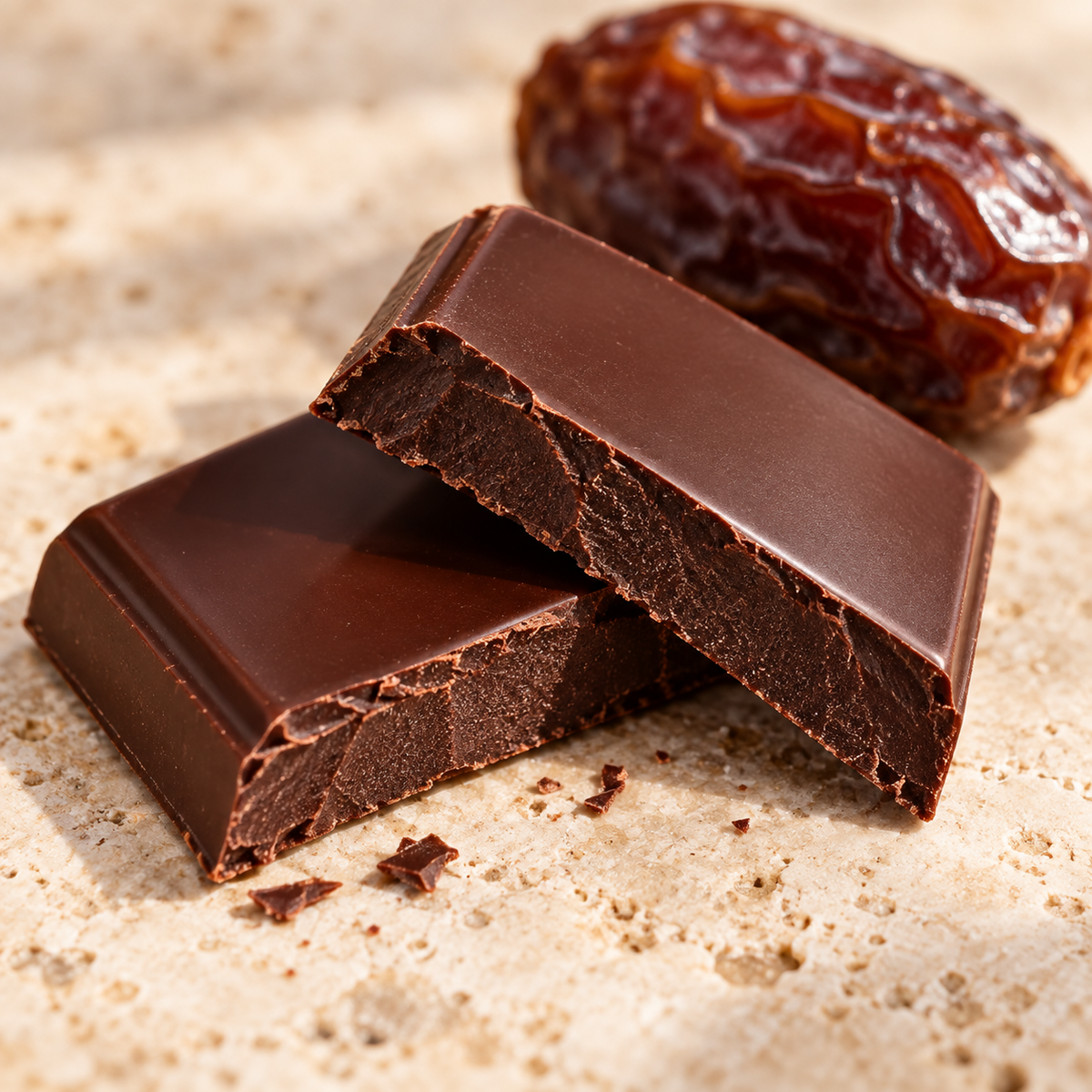 Date-Sweetened Dark Chocolate Bar | 65% Cacao