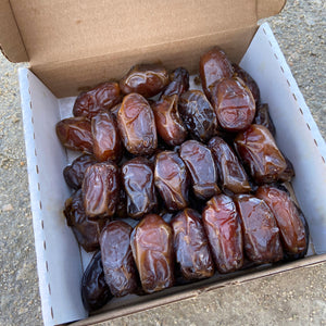 Soft Rutab Medjool Dates - 3 lb Box